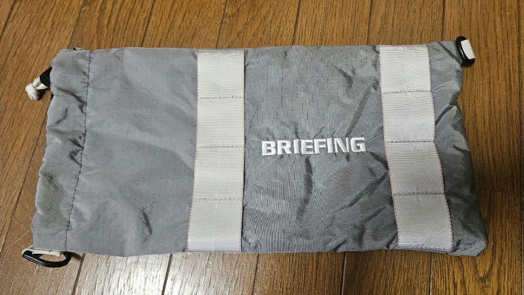 BRIEFING シューズバッグ セパレート2個セット グレー