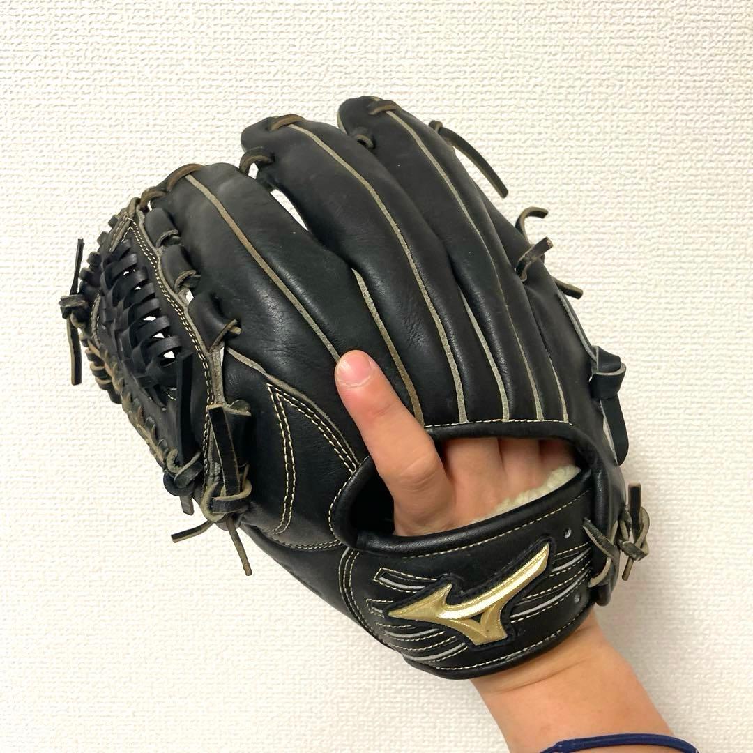 364 ミズノ グローバルエリート 型抜群 硬式 内野手 グローブ 左投