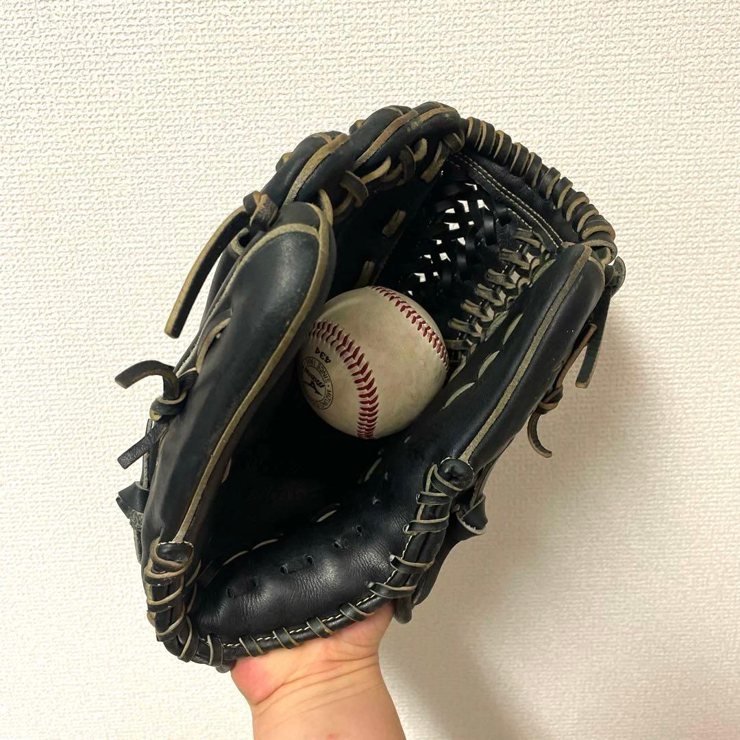 364 ミズノ グローバルエリート 型抜群 硬式 内野手 グローブ 左投