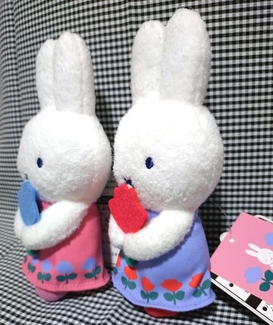 ミッフィースタイル MIFFY and ROSE マスコットキーチェーン バラ