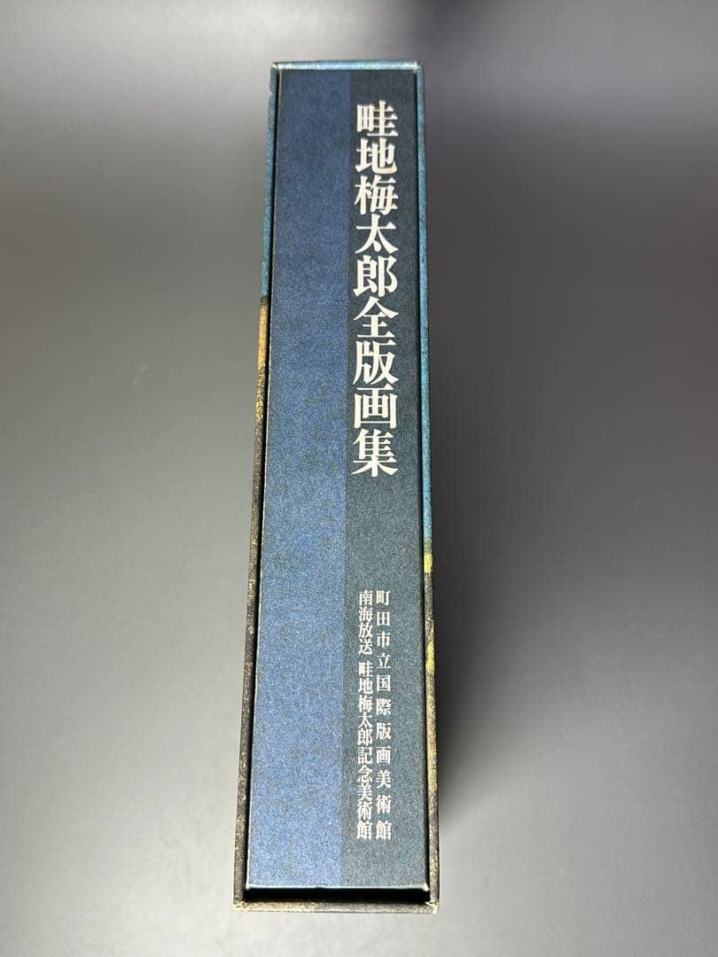 畦地梅太郎全版画集　木版画1枚　1991年　町田市立国際版画美術館　定価5万円
