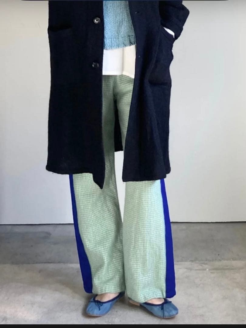 E. Porselli デニム　サイズ38 バレエshoes