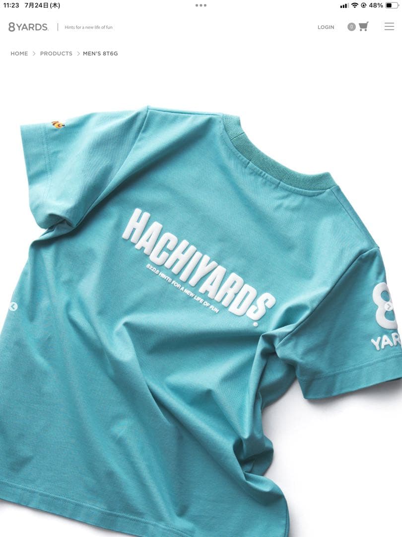 8yards tシャツ　xl 新品未使用