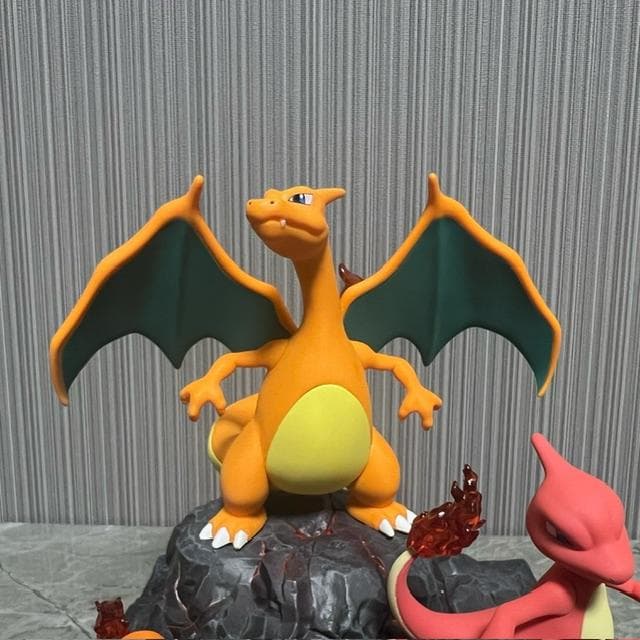 【 新品 】リザードン　リザード　ヒトカゲ　ガレキ　フィギュア　セット