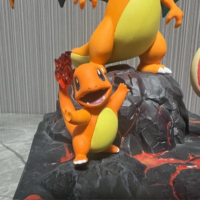 【 新品 】リザードン　リザード　ヒトカゲ　ガレキ　フィギュア　セット