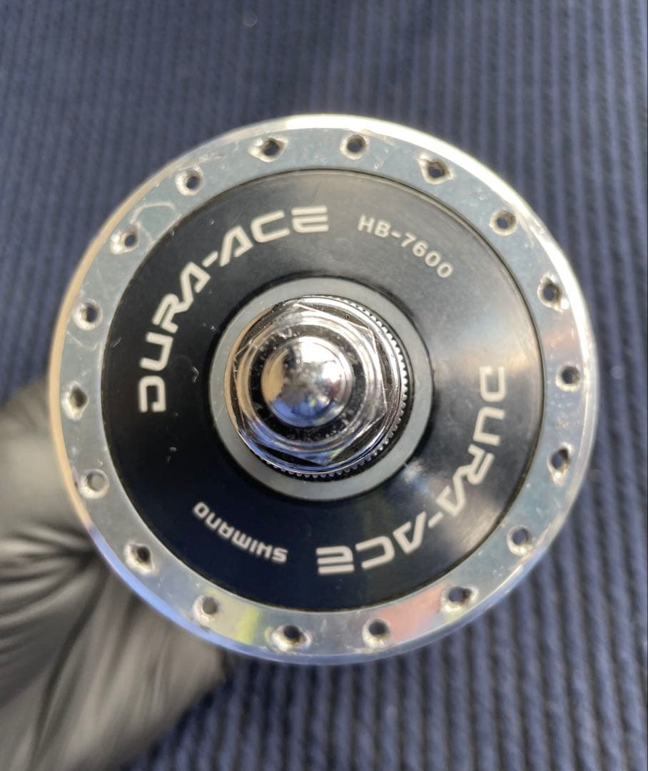 NJS SHIMANO DURAACE 36H フロントハブ　競輪　ピスト