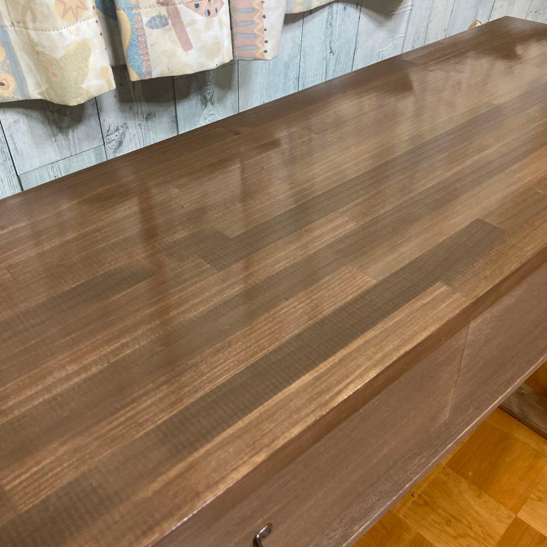 カウンターテーブル TV台 幅130cm パイン集成材