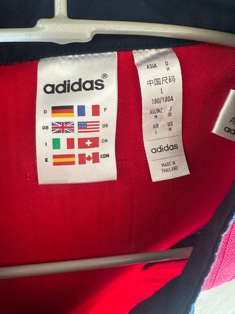 adidas スペイン代表 1996年　ゲームシャツ　XL