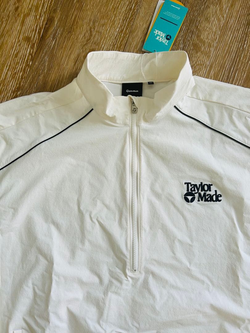 新品〈TaylorMade〉ユニセックス　ハーフジップジャケット　サイズXO