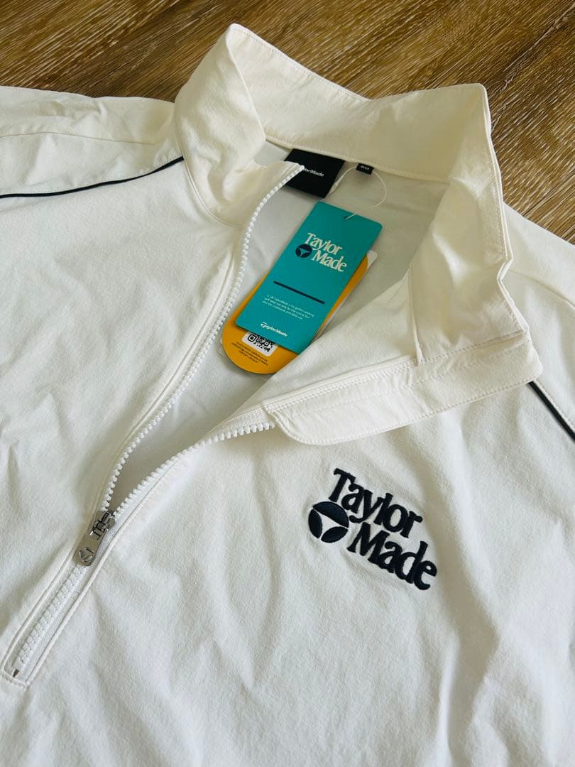 新品〈TaylorMade〉ユニセックス　ハーフジップジャケット　サイズXO