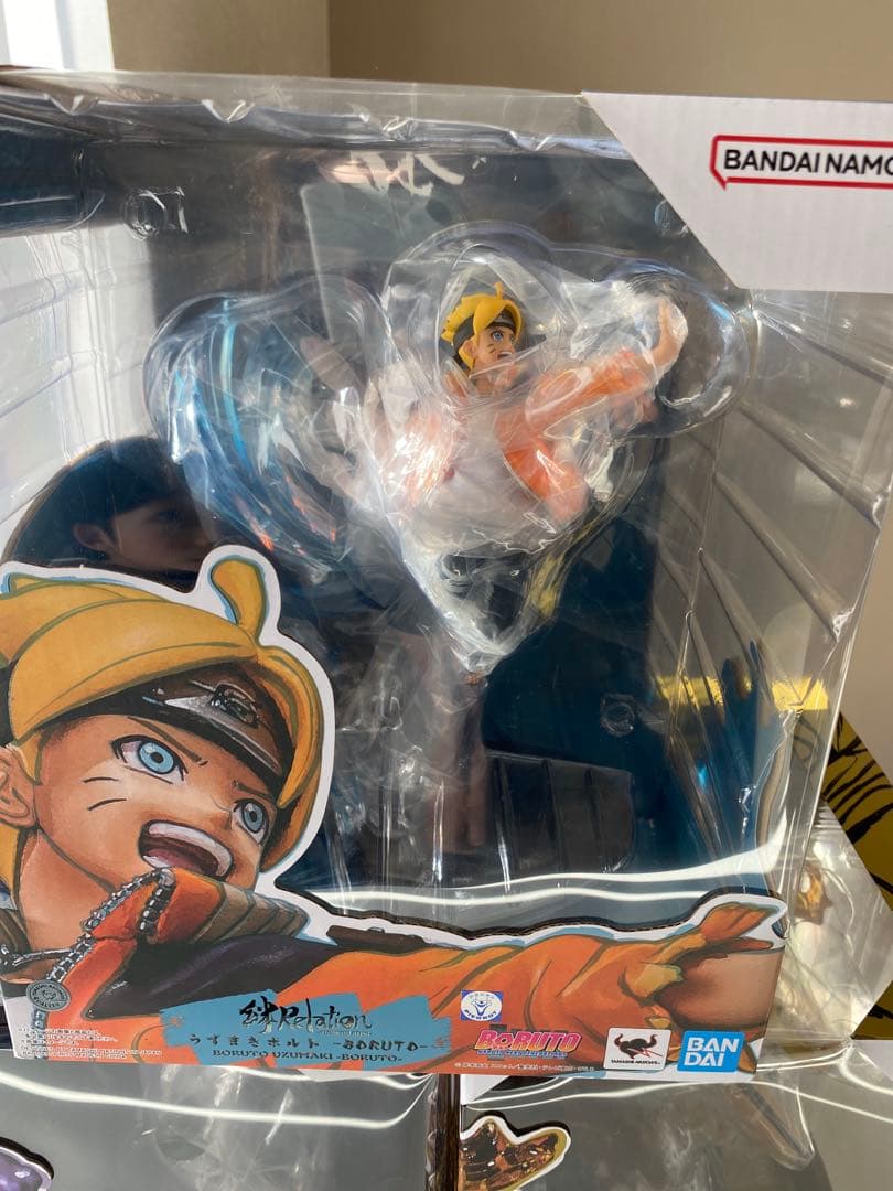 バンダイ ナルト サスケ ボルト　フィギュアセット NARUTO