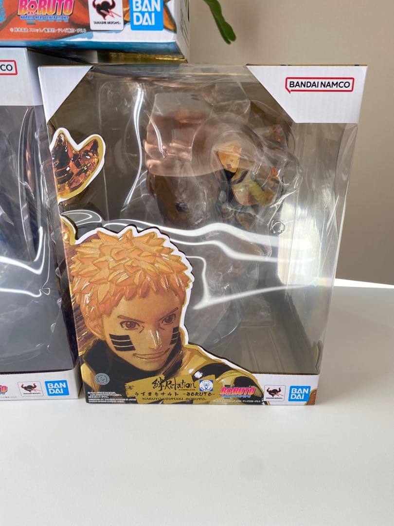 バンダイ ナルト サスケ ボルト　フィギュアセット NARUTO