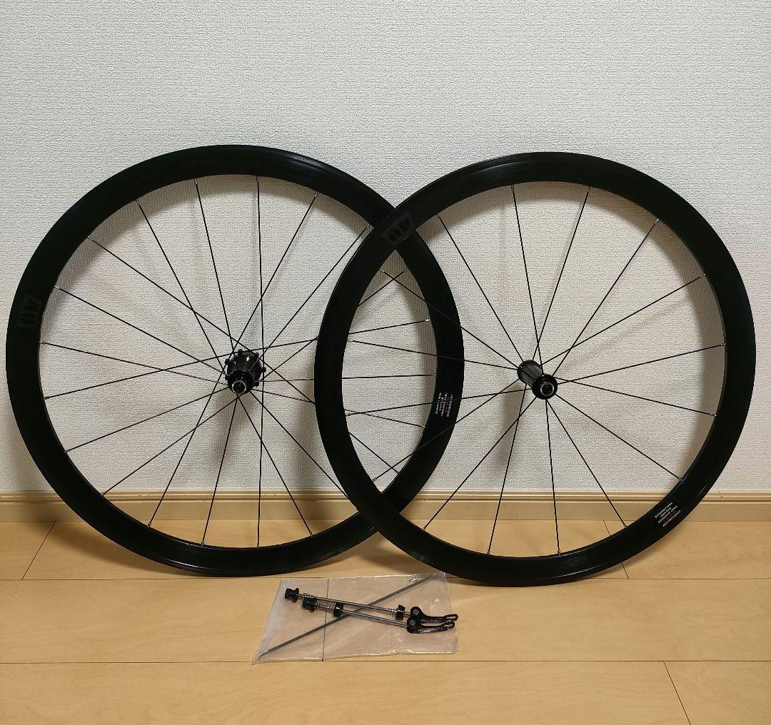 走行500km 美品 700c ロードバイクホイール RUJIXU ディープリム