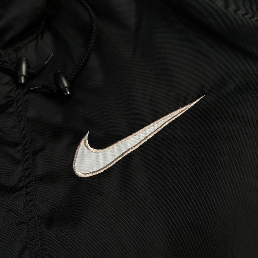 NIKE ナイキ ベンチコート ロングコート ボア 大きいサイズ ブラック XL