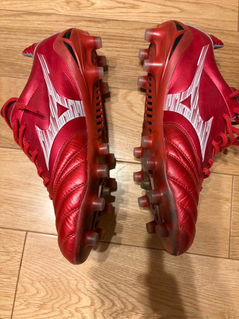 Mizuno Morelia Neo レッド サッカーシューズ　26.0