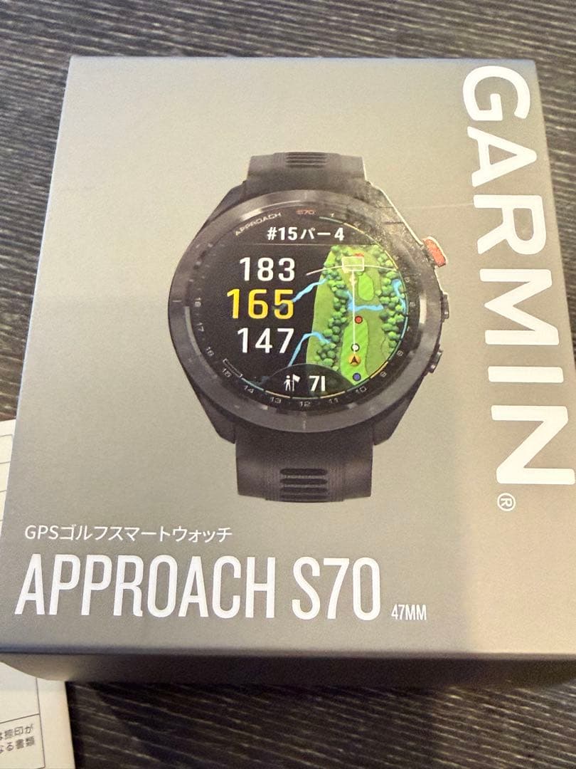Garmin Approach S70 GPSゴルフスマートウォッチ 47mm