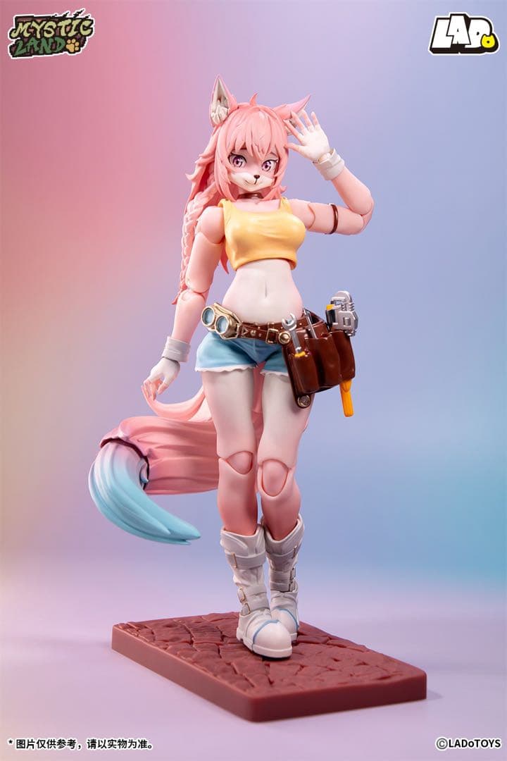 [新品未開封] LADo TOYS 整備士リヤ　Candyland Ver.