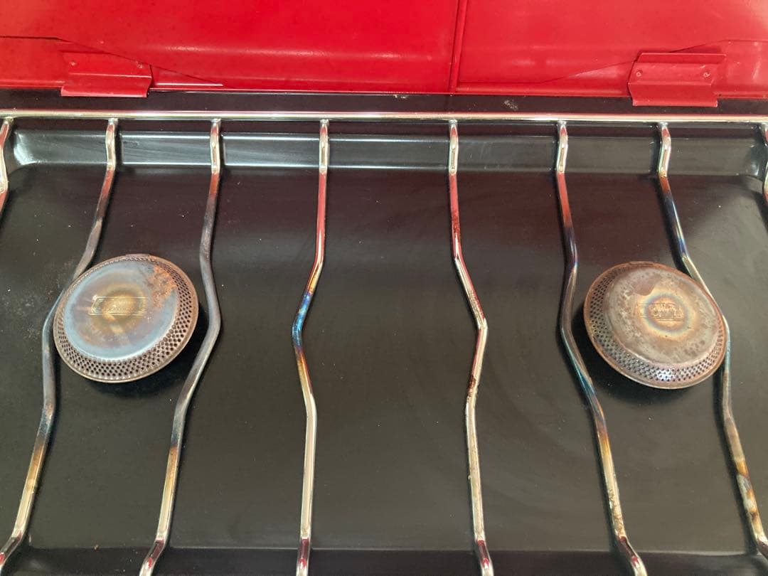 Coleman 2バーナーコンロ　コールマン　バーベキュー
