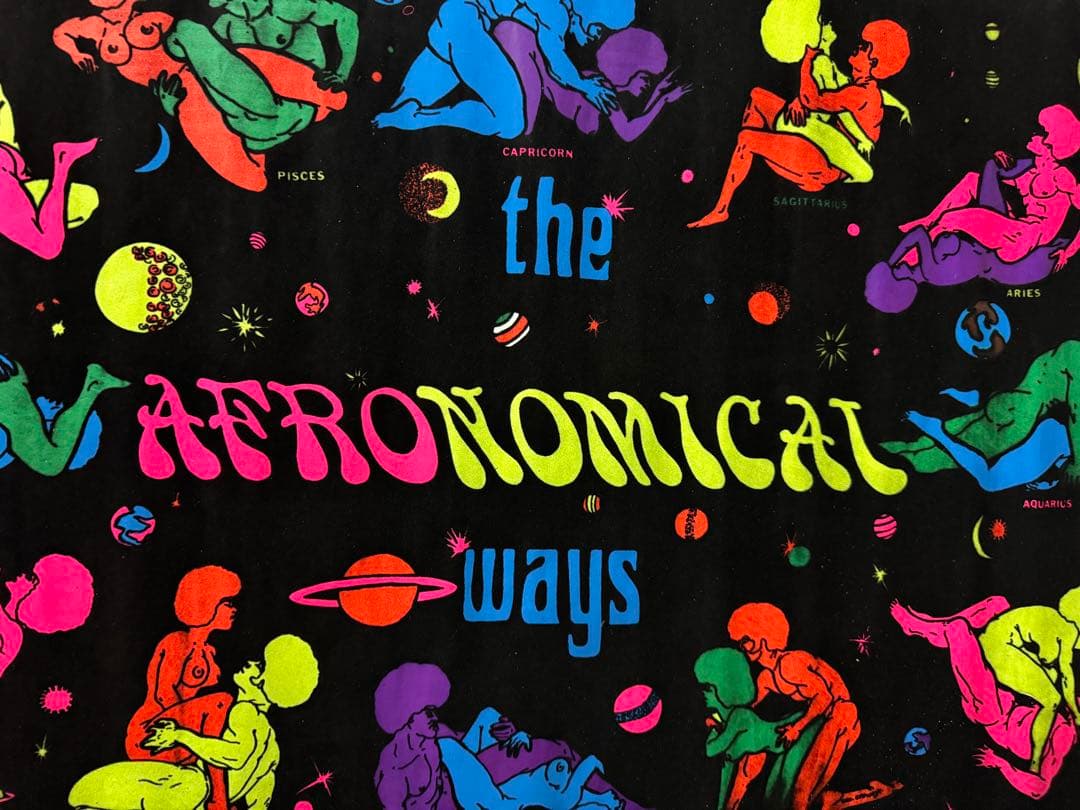 AFRONOMICAL WAY☆BLACK LIGHT☆POSTER☆ポスター☆