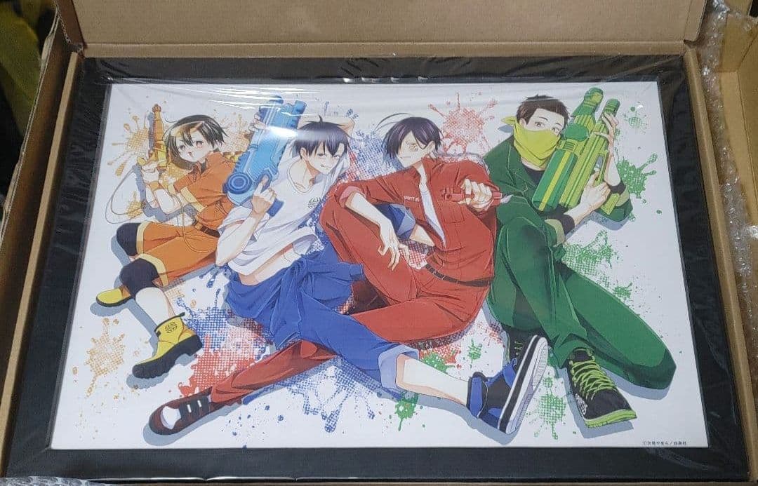 【７日までの限定価格！！】拷問バイトくんの日常　描き下ろし額縁入り複製原画