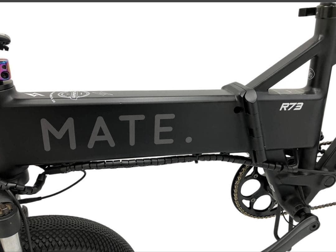 MATE X 電動アシスト自転車 ブラック 20インチ