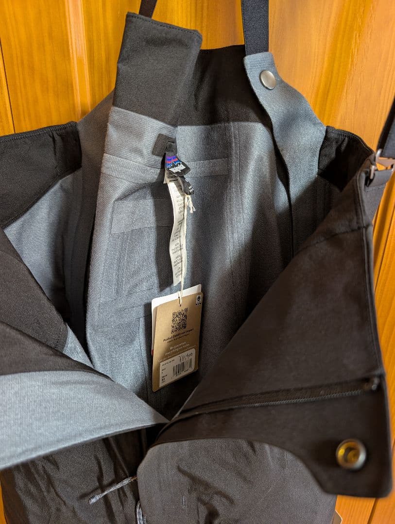 Patagonia メンズ・アントラックド・ビブ ブラック М