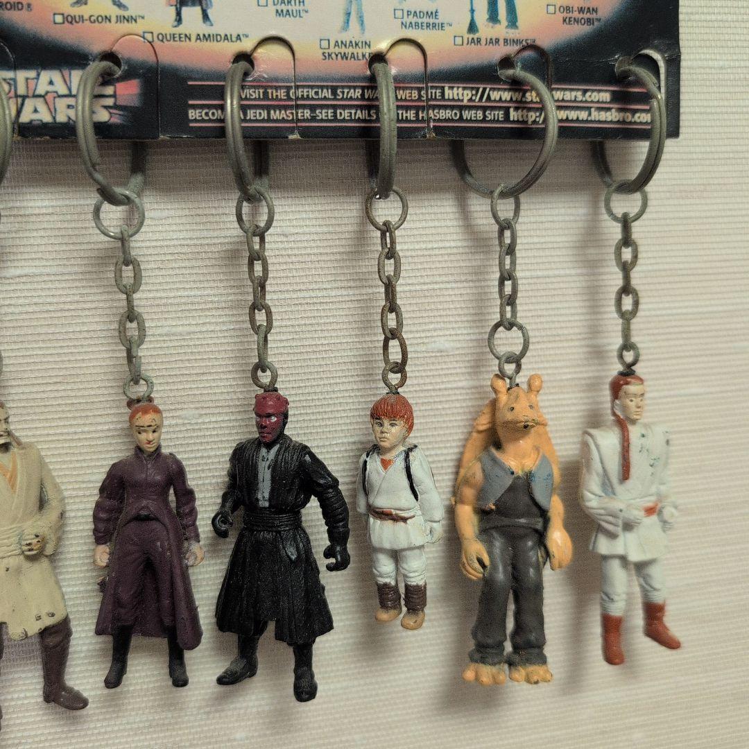 スター・ウォーズ エピソード 1　フィギュア　キーホルダー　6体セット