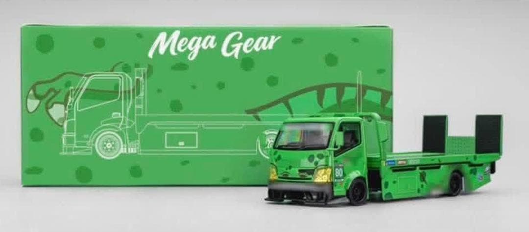Mega Gear 1/64 積載車 カスタム グリーン