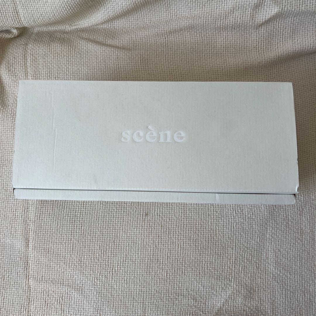 scene シェーン　未使用 リボン付きバレエシューズ 34