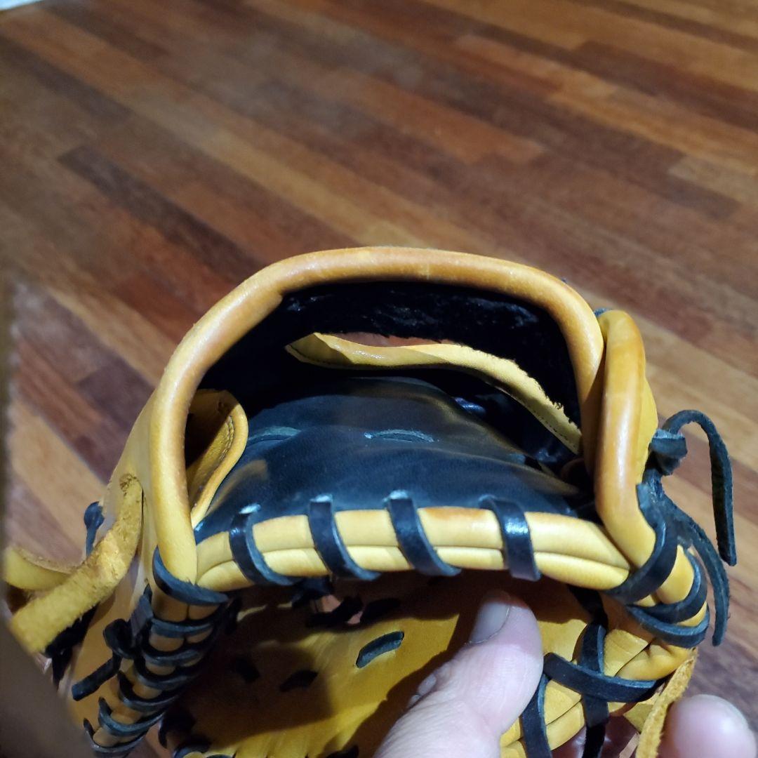 グロム ファーストミット 左利き 型付け済み