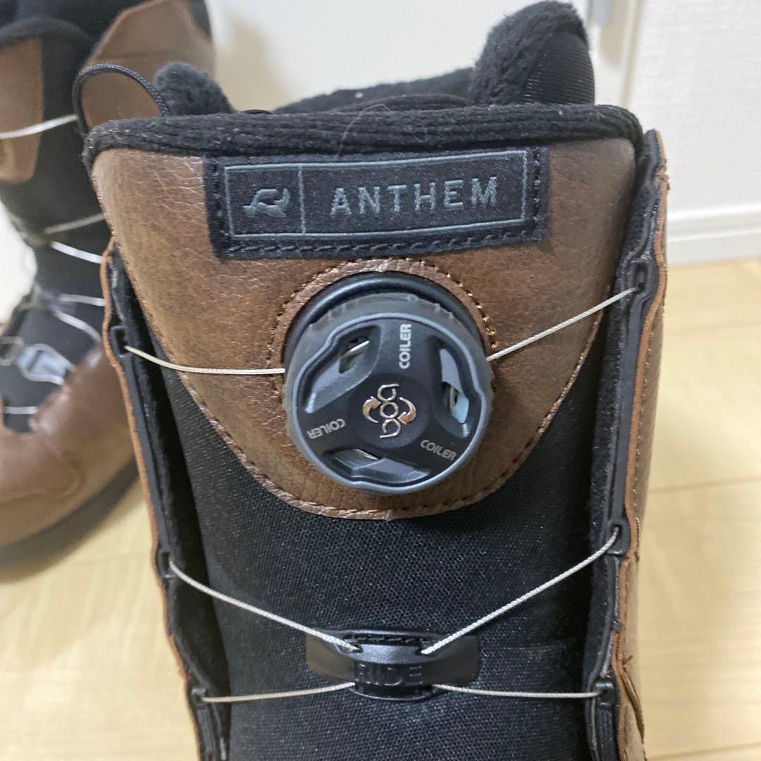 【超美品_即日発送】RIDE スノボブーツ　ANTHEM BOA　26.0cm