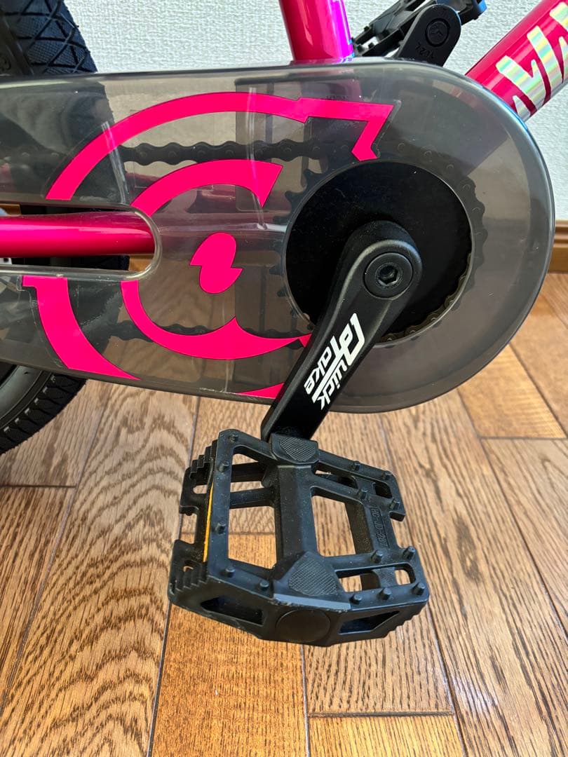 d-bike 子供用自転車 ピンク 補助輪付き　16インチ