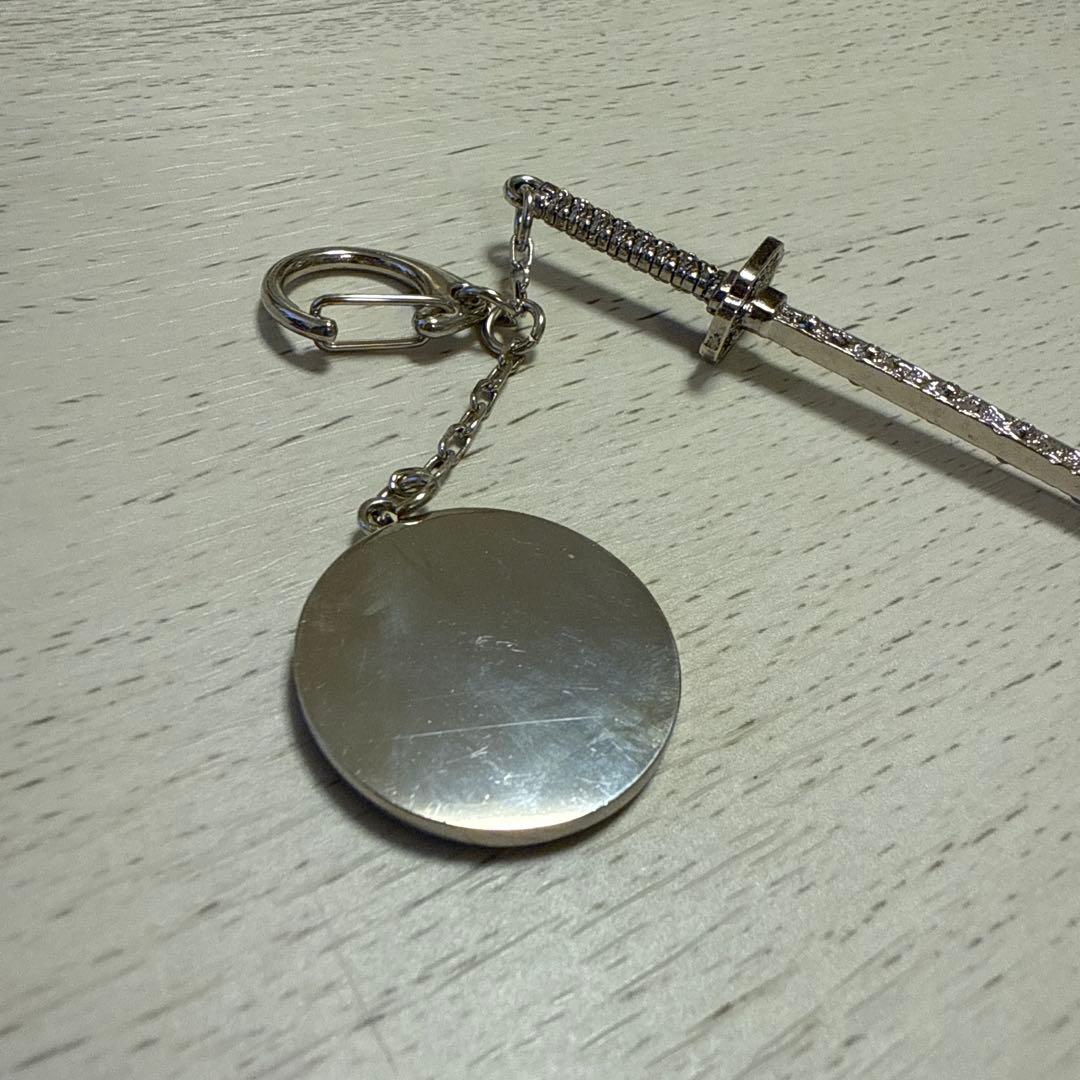 b*7様 黒死牟 コレクションチャームビッグ 刀 キーホルダー 鬼滅 上弦の壱