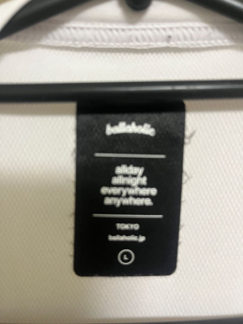 ballhalic ホワイト ロンＴ