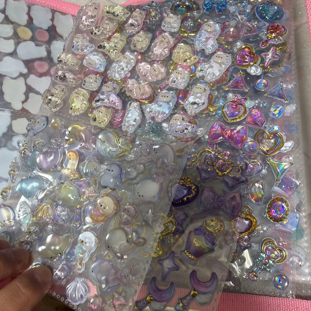 シール帳 完成品 ボンボンドロップシール