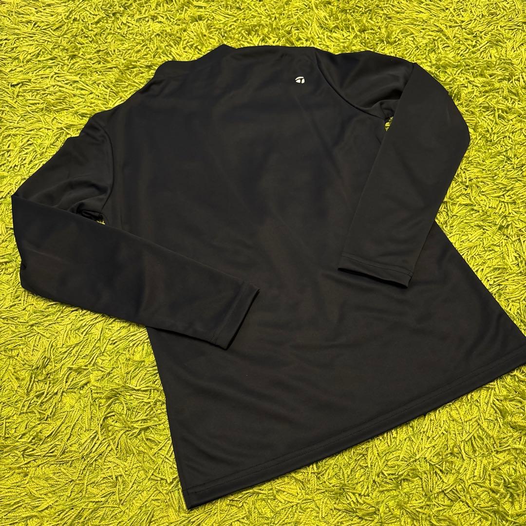 ラスト1点【TaylorMade】M 新品✨春ゴルフ　ロゴモックネックトップス