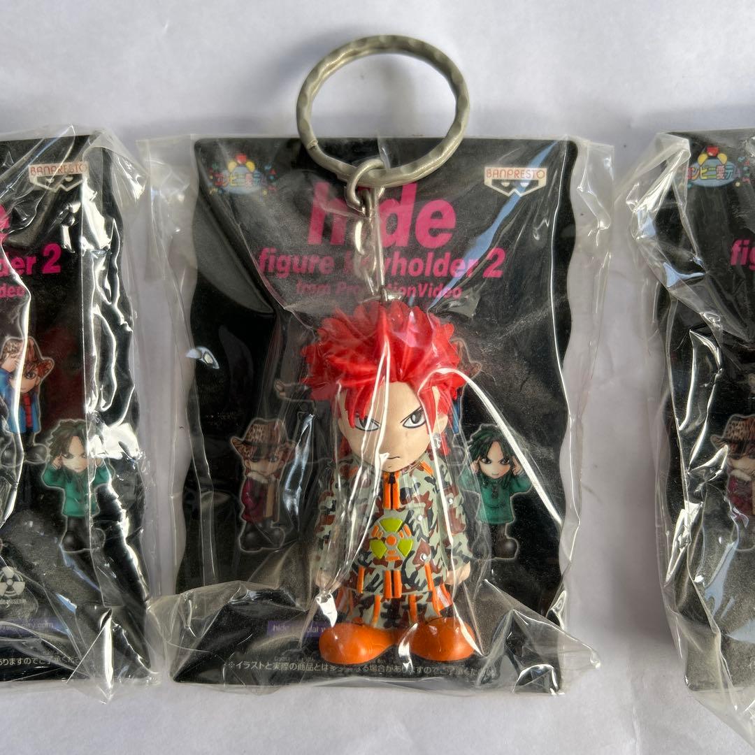 hide フィギュア キーホルダー 2 XJAPAN コンプリート 全5種