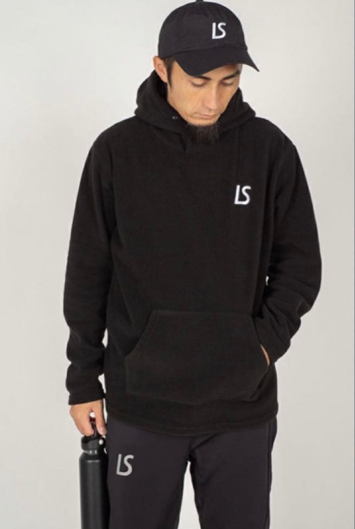 ★新品★ルースイソンブラ　フリースPK 黒　L