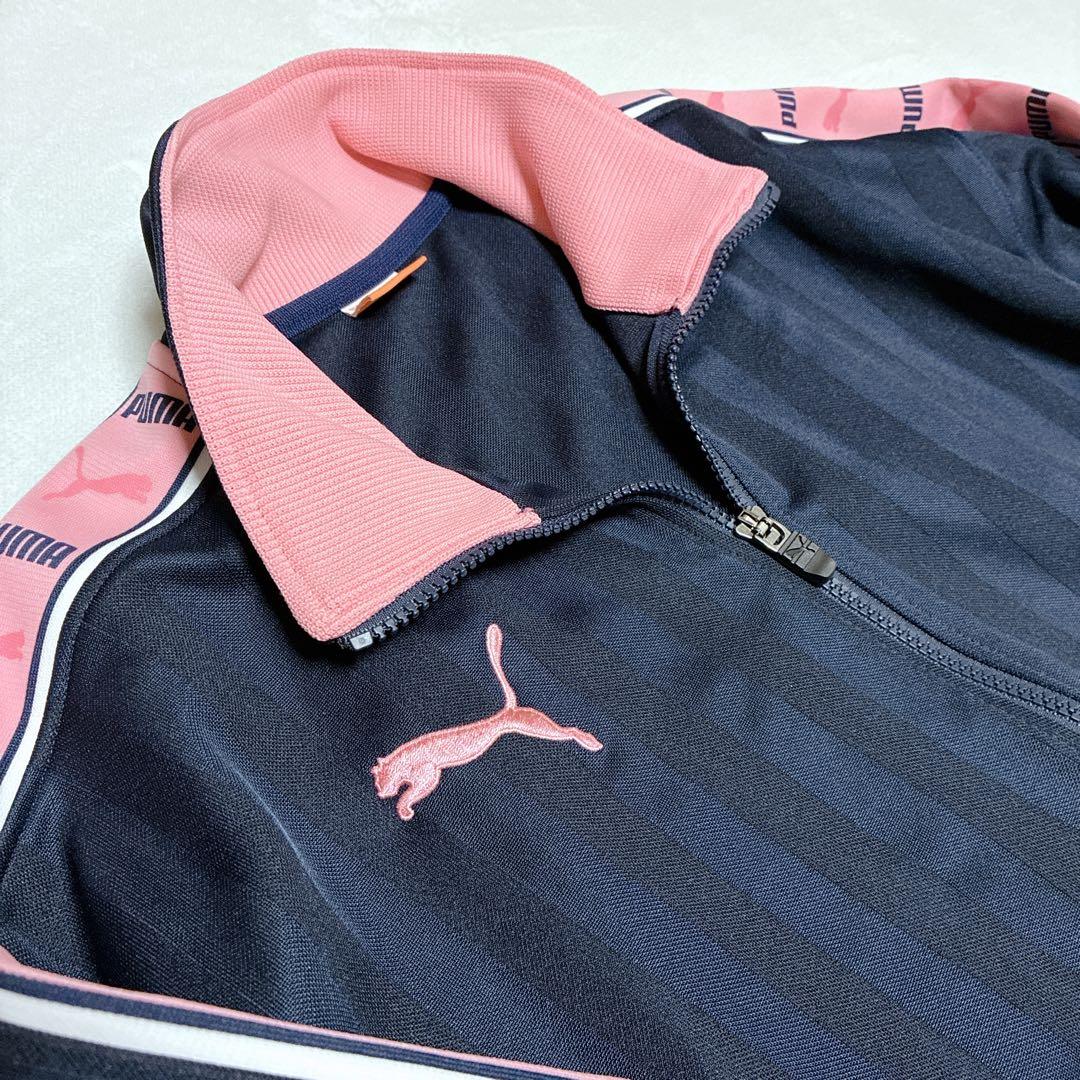 ⭐️美品⭐️ y2k PUMA ジャージ上下セット デカロゴ SS 日本製　ピンク