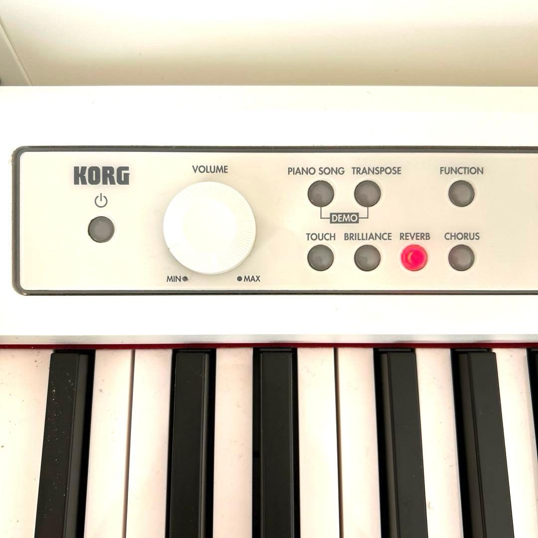 【人気の白！】電子ピアノKORGＬＰ380 19年度製 88鍵盤