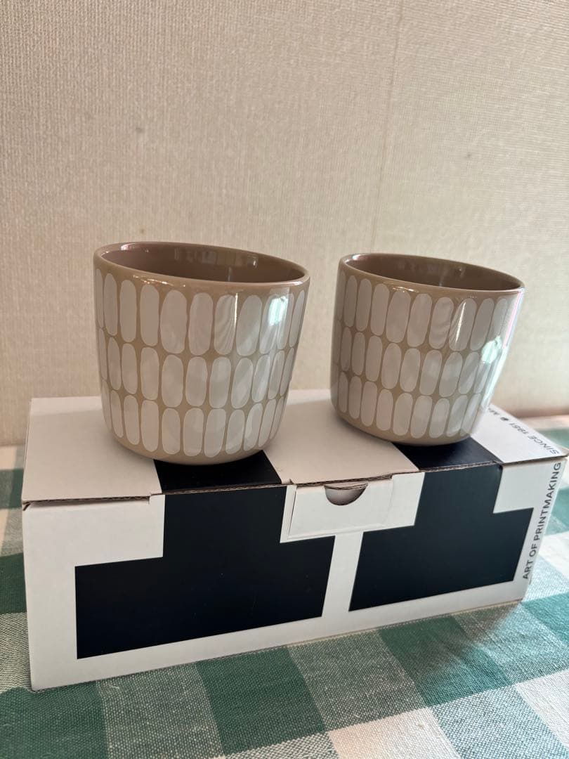 【新品】marimekko マリメッコ ALKU アルク コーヒーカップ 2個