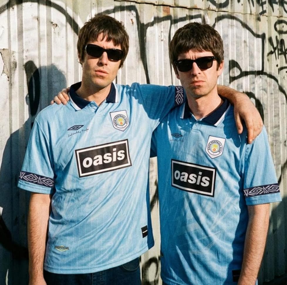 ウェア Unofficial Oasis Football Jersey