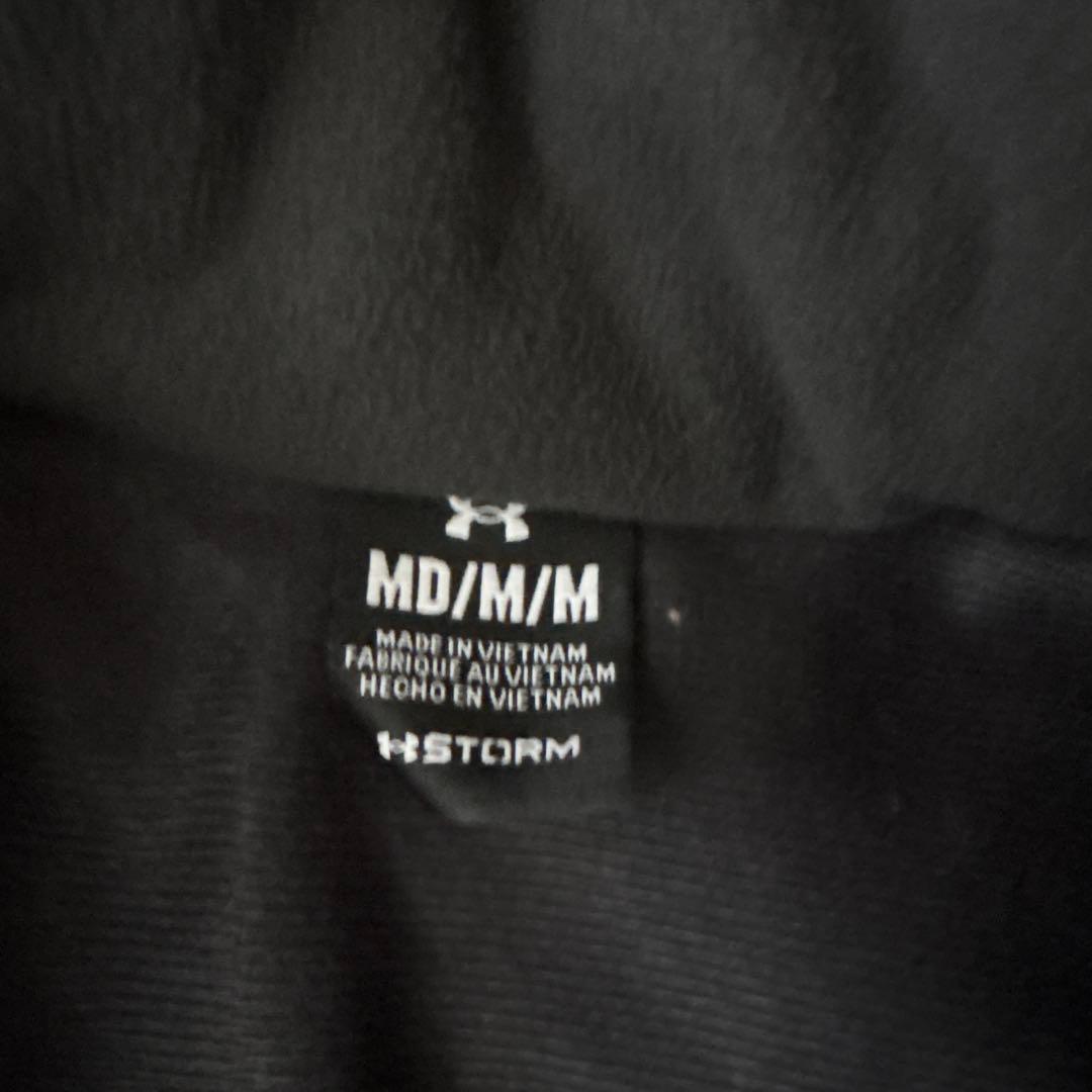 Under Armour 防水ベンチコート ブラック MD