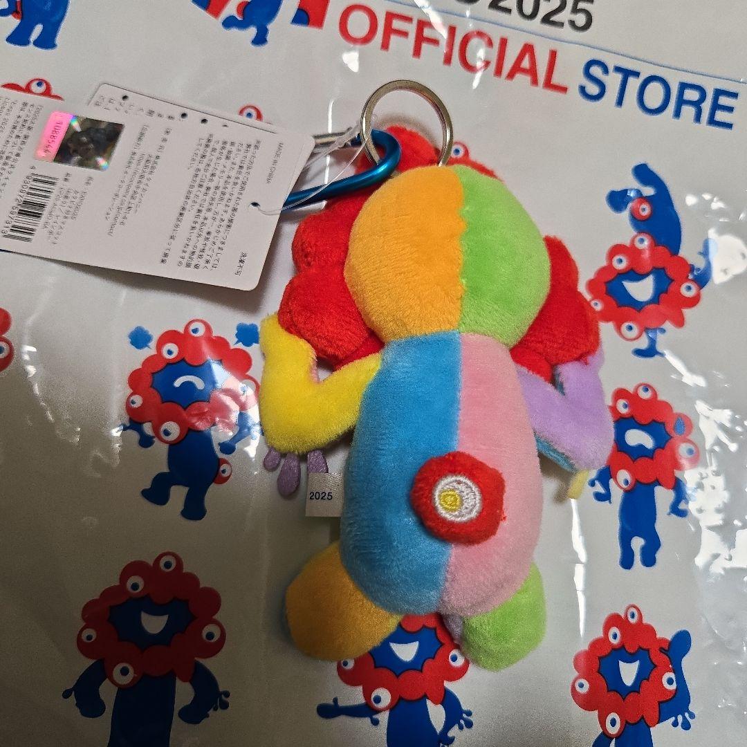山*み様 万博限定！EXPO2025 カラフルミャクミャクぬいぐるみキーホルダー