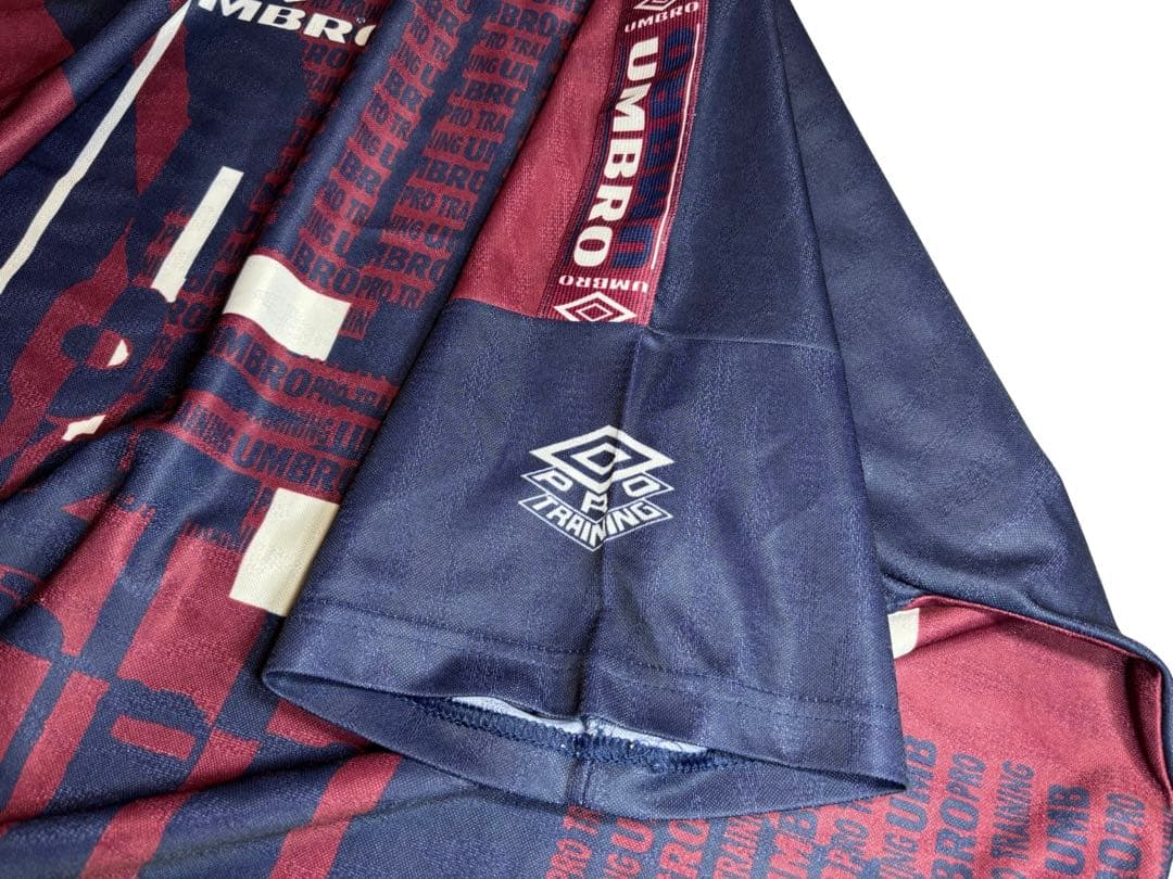英国製 90s UMBRO GAME SHIRT アンブロ サッカー シャツ