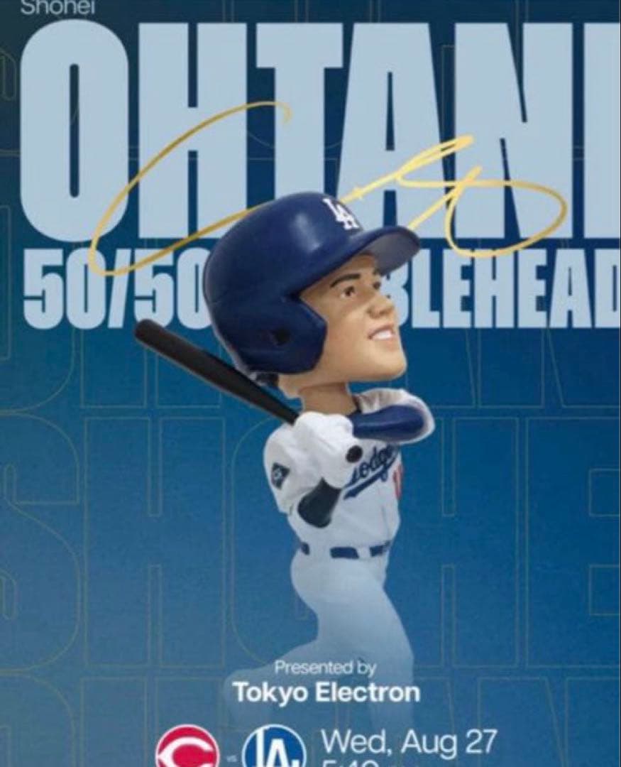 【セット】大谷翔平　ボブルヘッド　50/50 セット　ドジャース　来場者限定