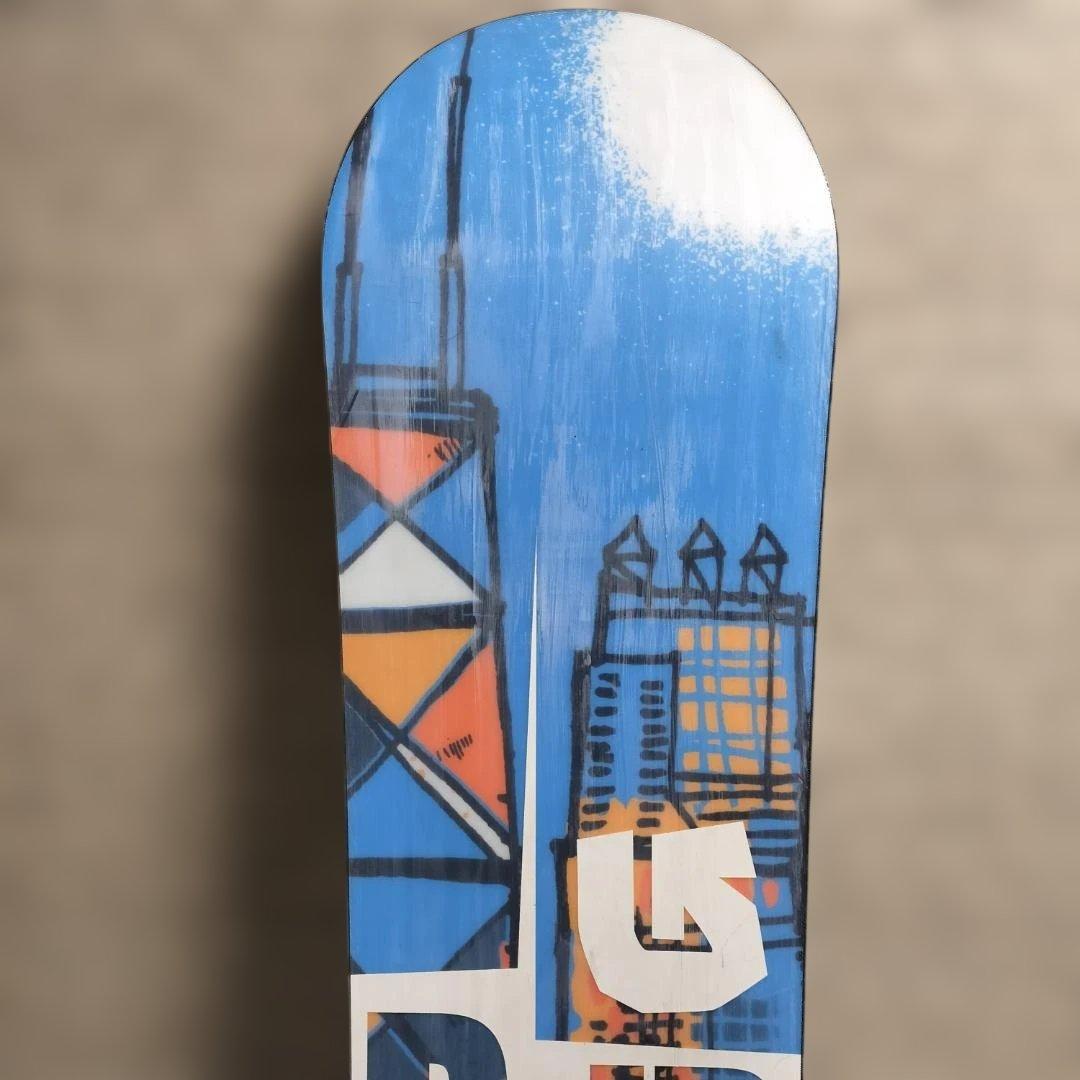 BURTON ELITE 147cm スノーボード板 シカゴグラフィック