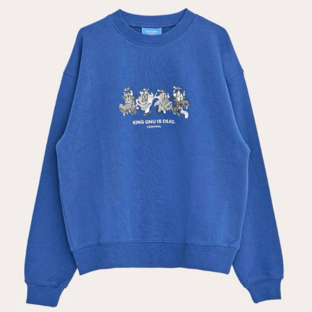 KG IS DEAD SWEATSHIRT　ブルー　XL　スウェット