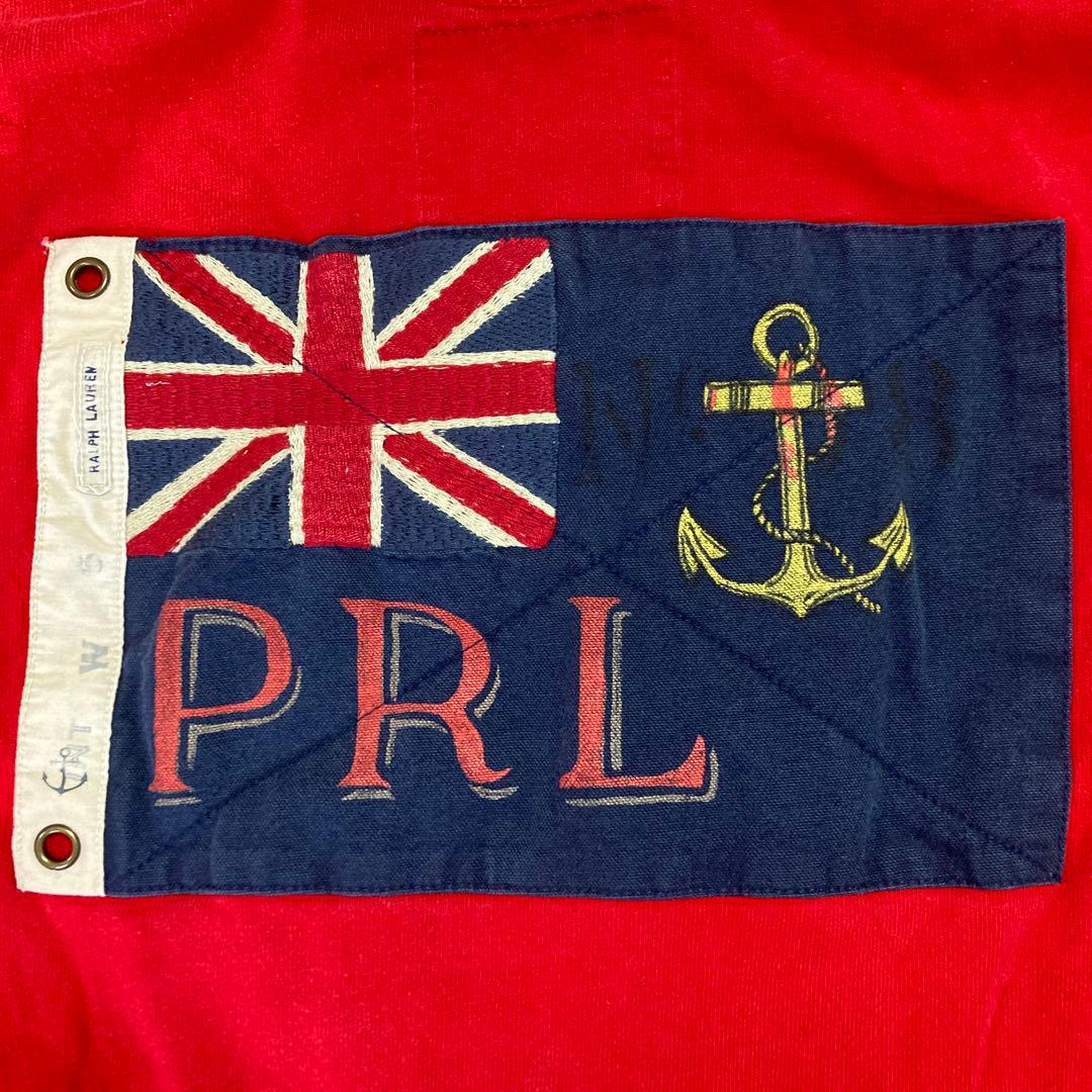 90s チーフキーフ着用　ラルフローレン　unionjack ポロシャツ　PRL