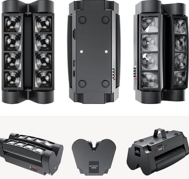 BETOPPER ムービングライト RGBW LED 舞台照明 ディスコライト